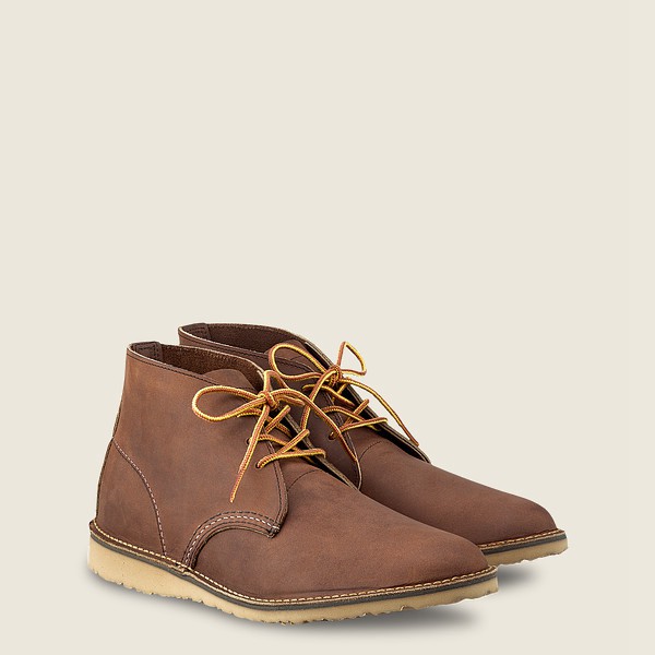 Chaussures Red Wing Heritage - Weekender – Chukka Yuma Cuir - Marron - Homme 614NETXOJ